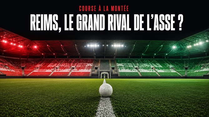 Ligue 2 Reims, principal rival de Saint-Étienne pour la montée