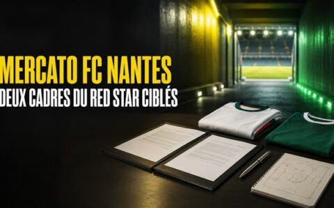 Mercato FC Nantes - Hachem et Pierret ciblés au Red Star