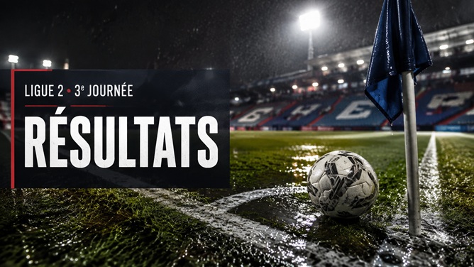 Résultats Ligue 2 résumé de la 3e journée