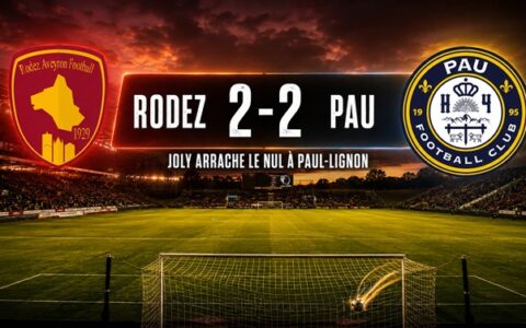 Rodez – Pau 2-2