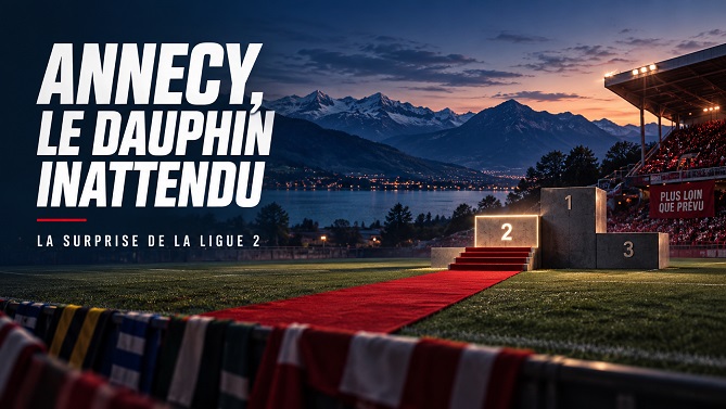 Annecy surprend en se hissant à la deuxième place.