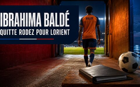 Ibrahima Baldé quitte Rodez