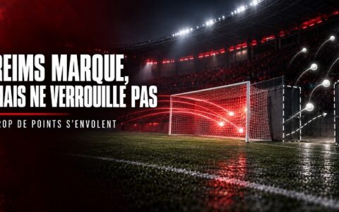 Reims marque et laisse filer les points