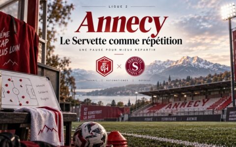 Annecy prépare la reprise de la Ligue 2 avec un match amical face au Servette FC