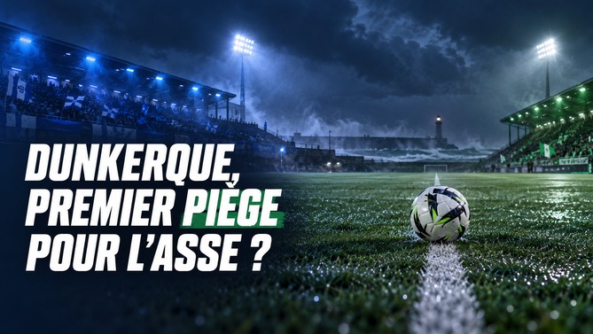 Dunkerque, premier piège pour Saint-Étienne en Ligue 2