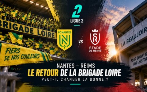 Retour de la Brigade Loire à la Beaujoire pour le match Nantes – Reims en Ligue 2